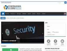 Tablet Screenshot of kwinanatech.com